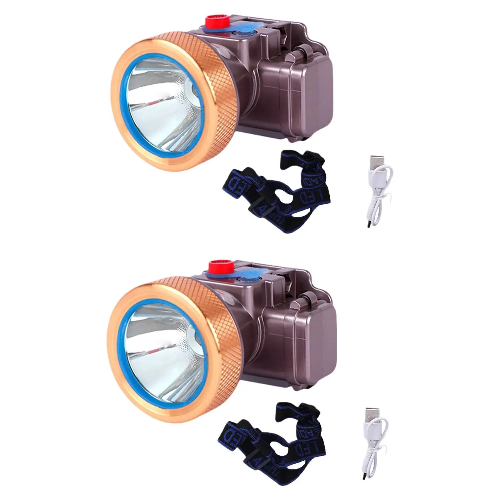 

Rechargeable Flashlight for Cycling, Night Fishing, Running,