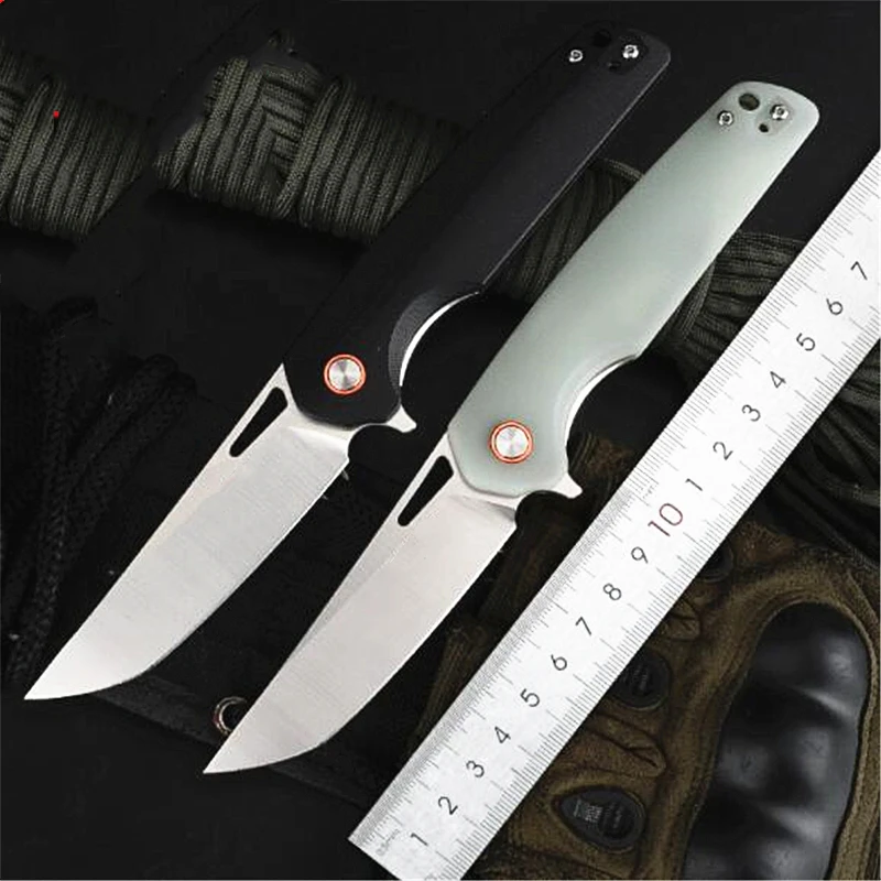 

Folding Knife Kesiwo HWZBBEN J145 D2 Blade G10 Handle Ball Bearing Outdoor Camping Hunting Utility EDC Pocket Knife Tool