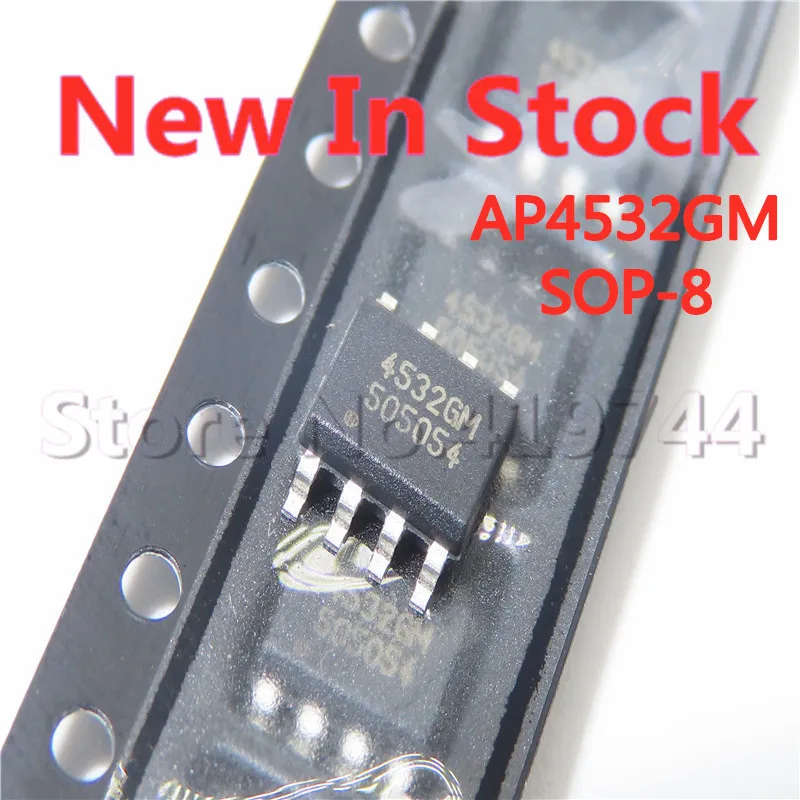 

5PCS/LOT AP4532GM 4532GM SOP-8 power chip In Stock NEW original IC