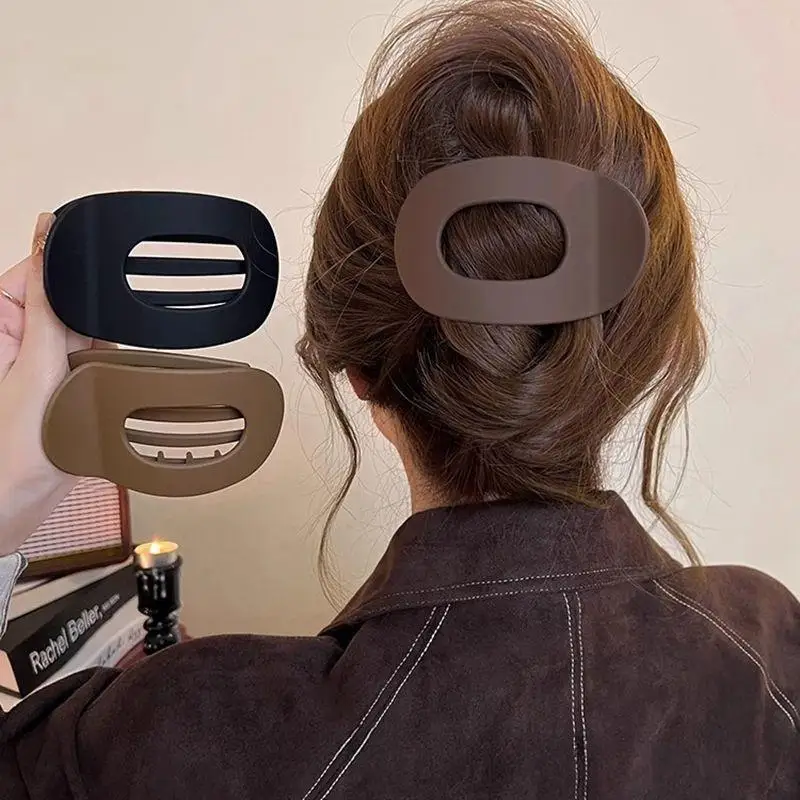 Matte Flat Hair Clips Strong Grip Non Slip Fashion Hair Accessories 3 Colors for Teen Girls Daily Outfits
