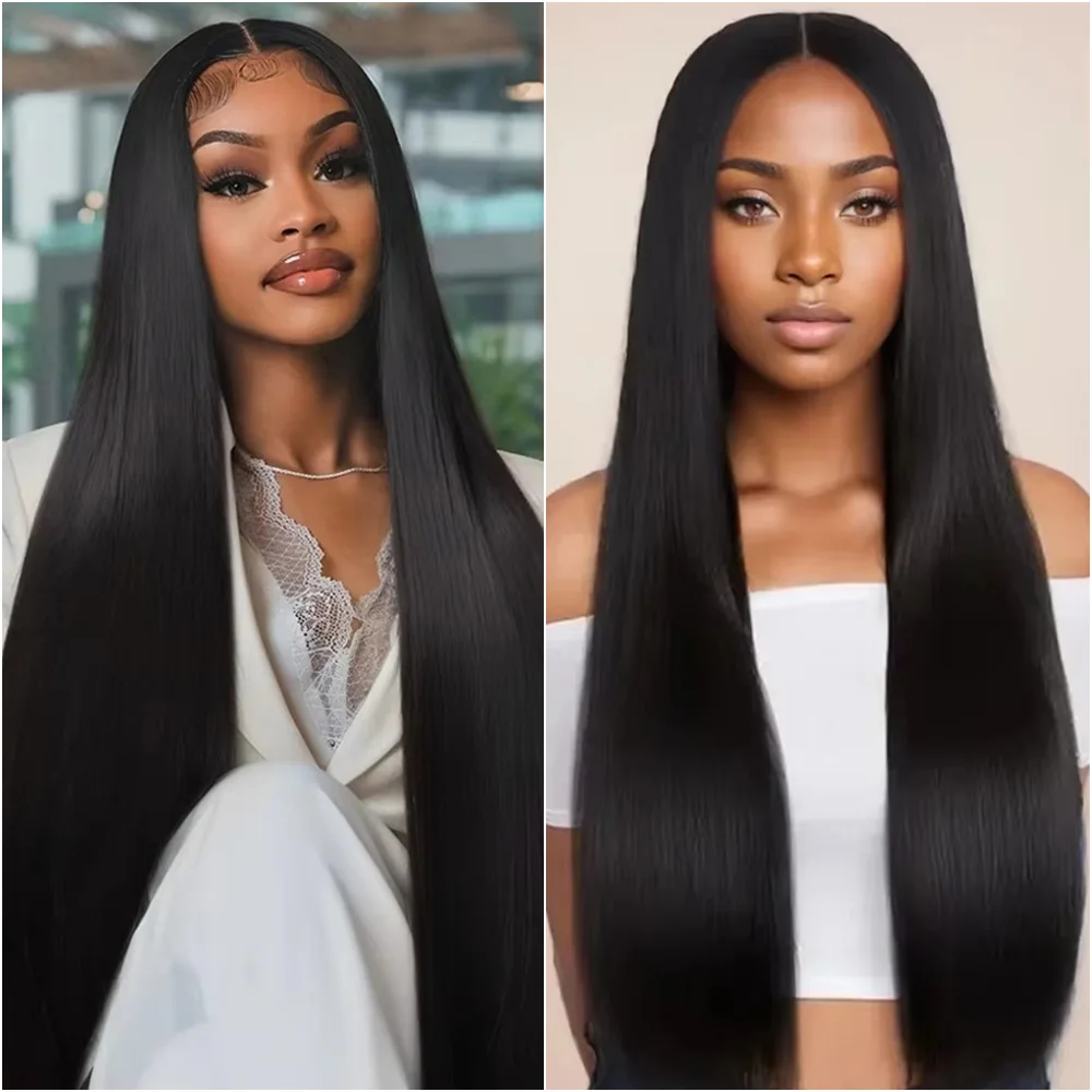 

Прямые парики фронтальной части шнурка из 100% человеческих волос, 13x4 и 13x6 HD Прозрачные парики фронтальной части шнурка 360, парик с закрытием шнурка 5x5.