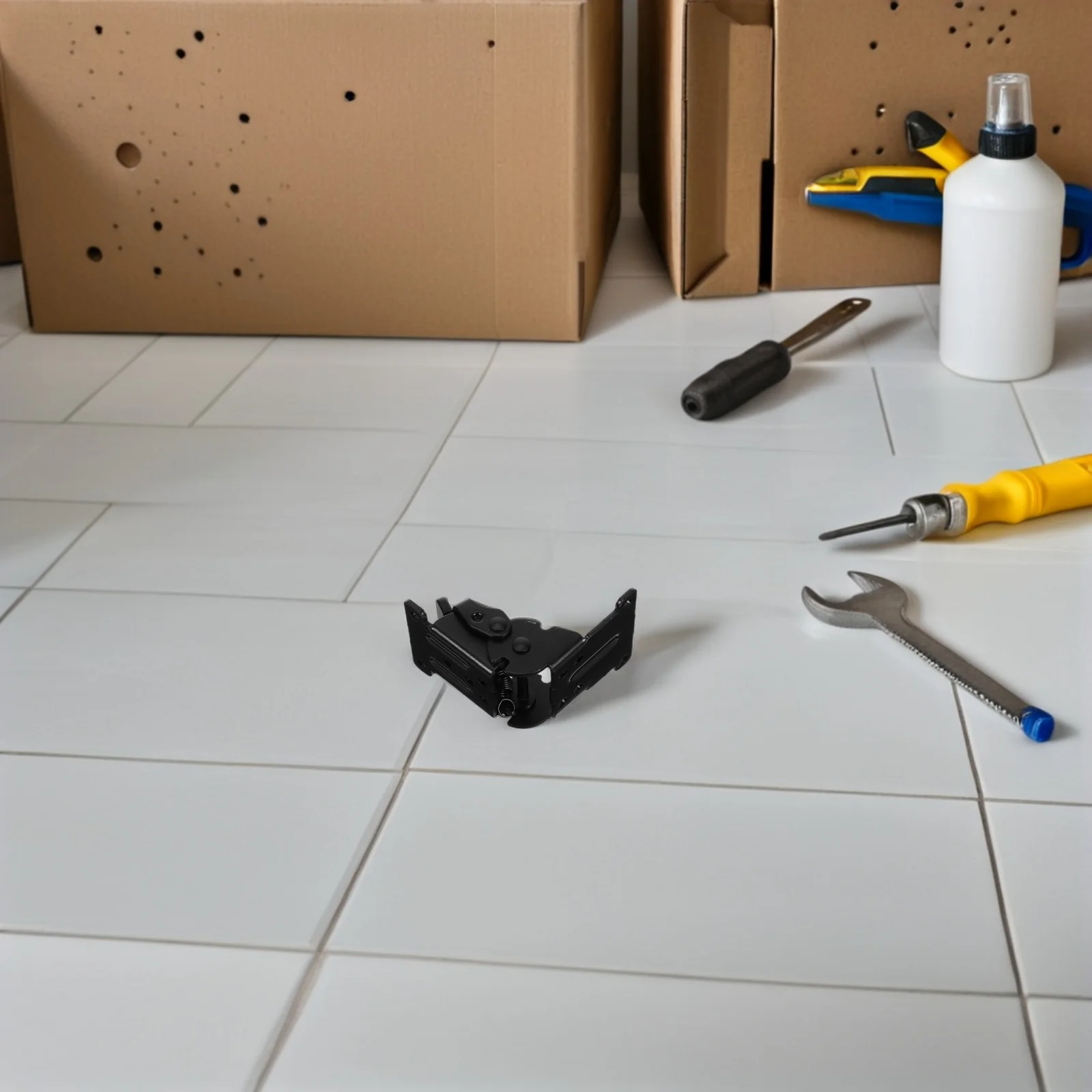 4 قطعة مفصلات قابلة للطي من الفولاذ الأسود 0 90 180 درجة طاولة مقاعد البدلاء خزانة الأجهزة خزانة سوداء المفصلي #4