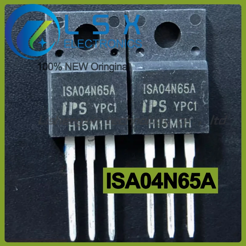 10 pcs ISA04N65A TO-220F 650V 4A Baru dan Asli