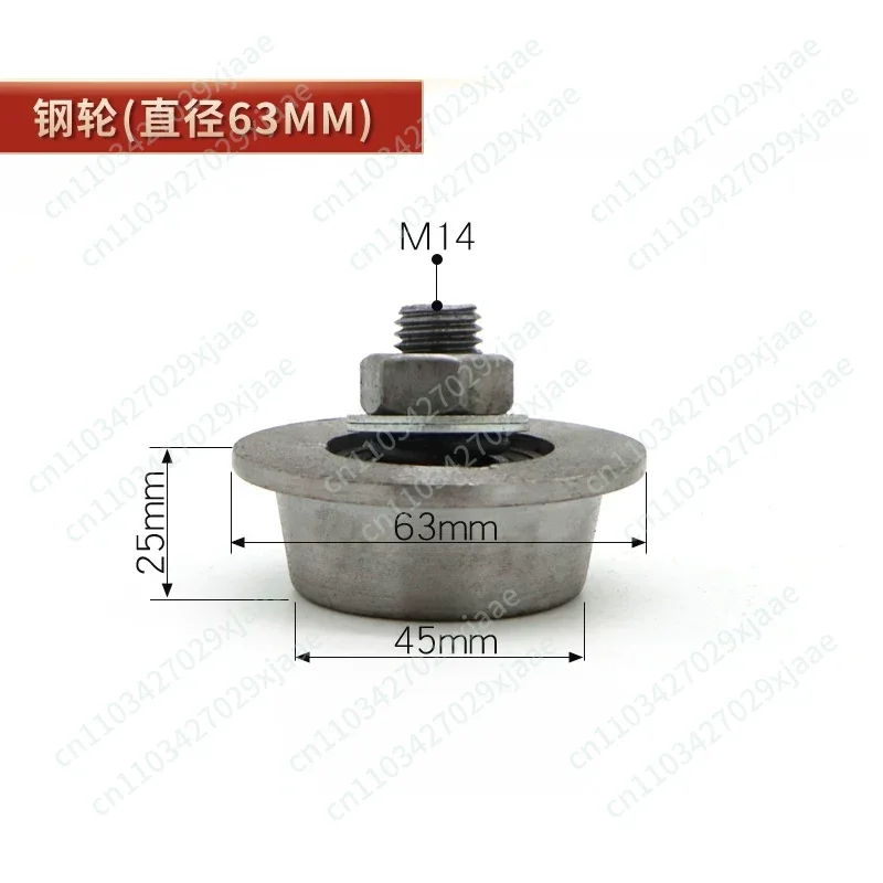 Crane No10 I-Beam Cable Pulley CH Type Towing Steel /Iron /Nylon/Copper Wheel