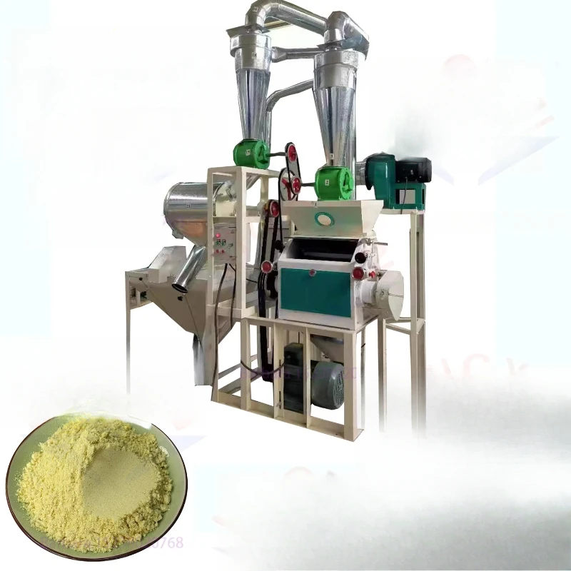 Precio del molino de trigo y maíz procesamiento de harina de tapioca