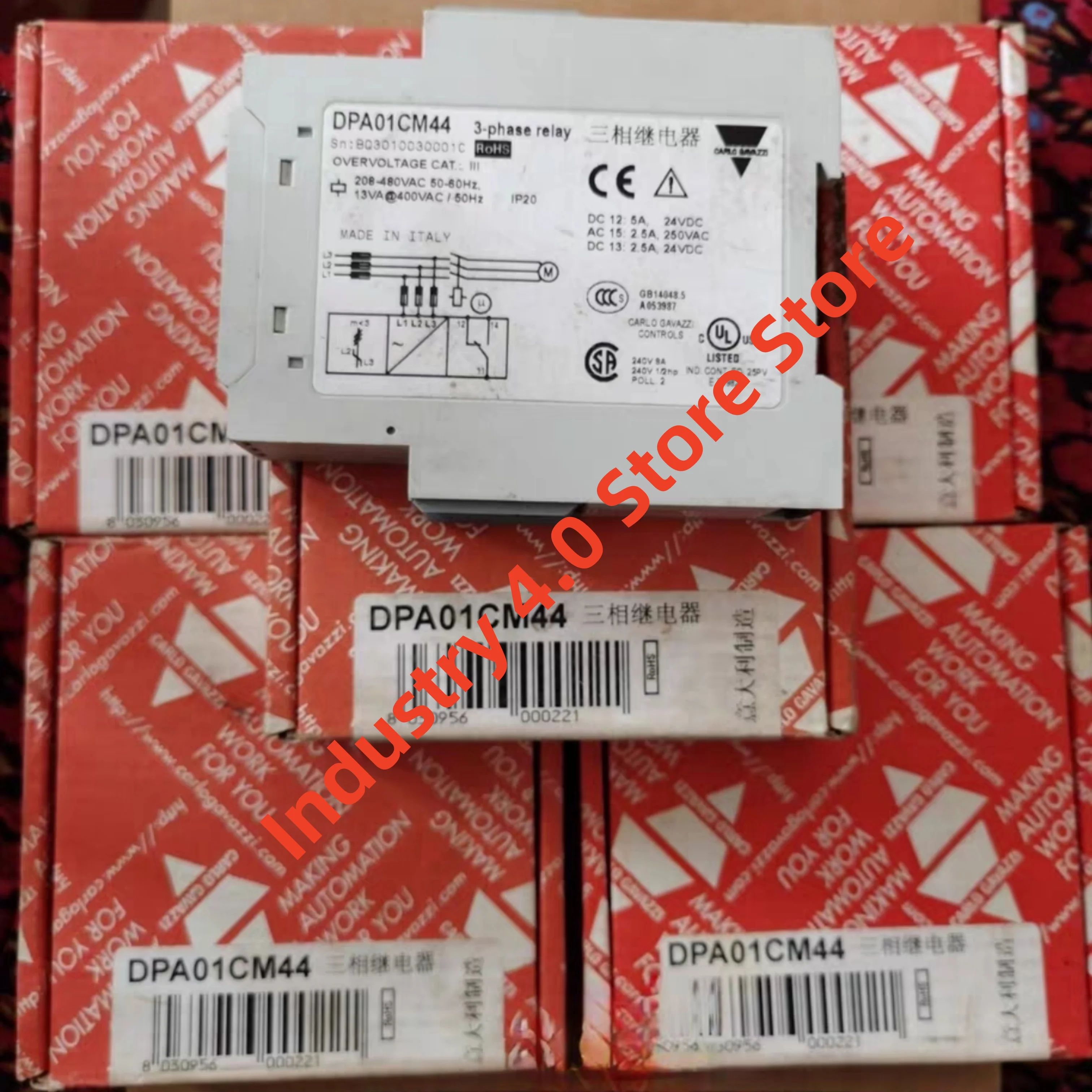 Nuevo relé trifásico original DPA02CM40 DPA51CM44B011 DPA51CM44B014