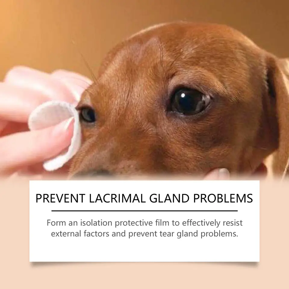 YEGBONG Pet Tear Stains Remover Balm 30g Eye Dogs Eye Stain Cleaning Cream Keep Drying Prevent Pigmentation Reduce Tear Marks - 2