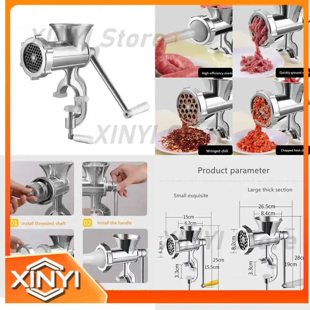 Multi-functional Baby Food Processor for Home Appliance for Hand Operated Meat Mincer baby food maker blender grinder puree