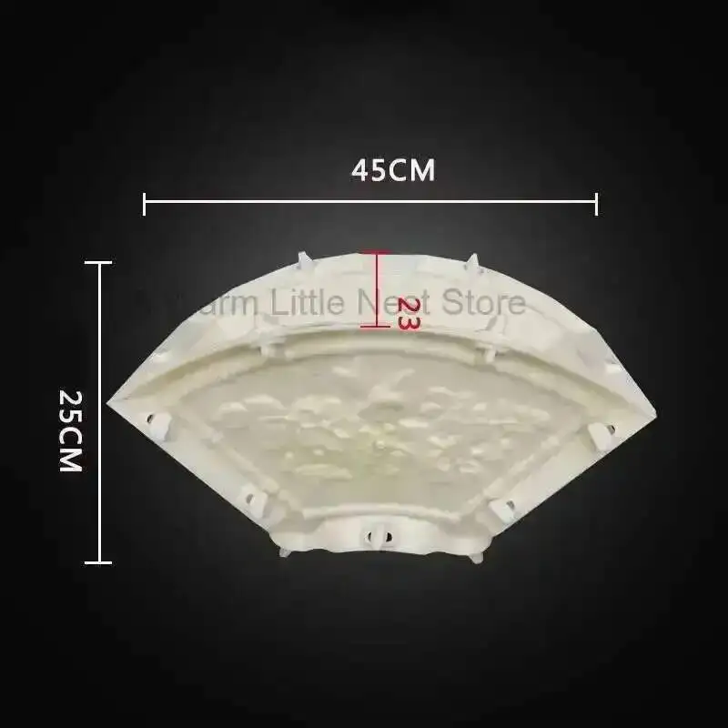 

Fan-shaped Cement Flower Pot Mold Plastic Ornament Flower Pot Outdoor Garden Bonsai Creative DIY European Concrete Mold