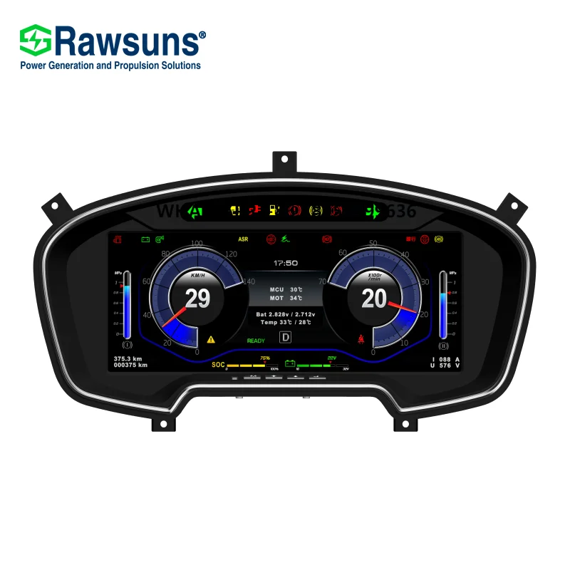 

Full LCD EV Display Dashboard 12.3" 12.3 Inch RDB230A Instrument Panel Auto Meter for Traditional and New Energy Vehicle
