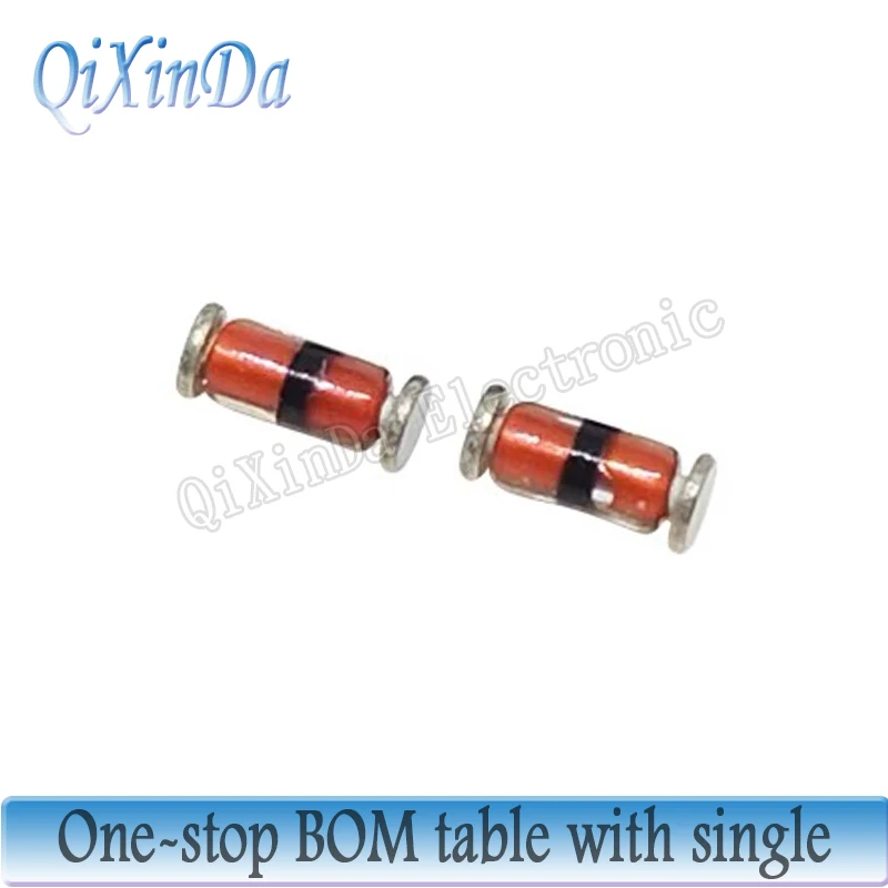 100PCS Zener Diode BZV55-C5V6,115 BZV55-C6V2  BZV55-C7V5 BZV55-C8V2 BZV55-C10 BZV55-C11 BZV55-C12 BZV55-C15 BZV55-C18,115 NEW