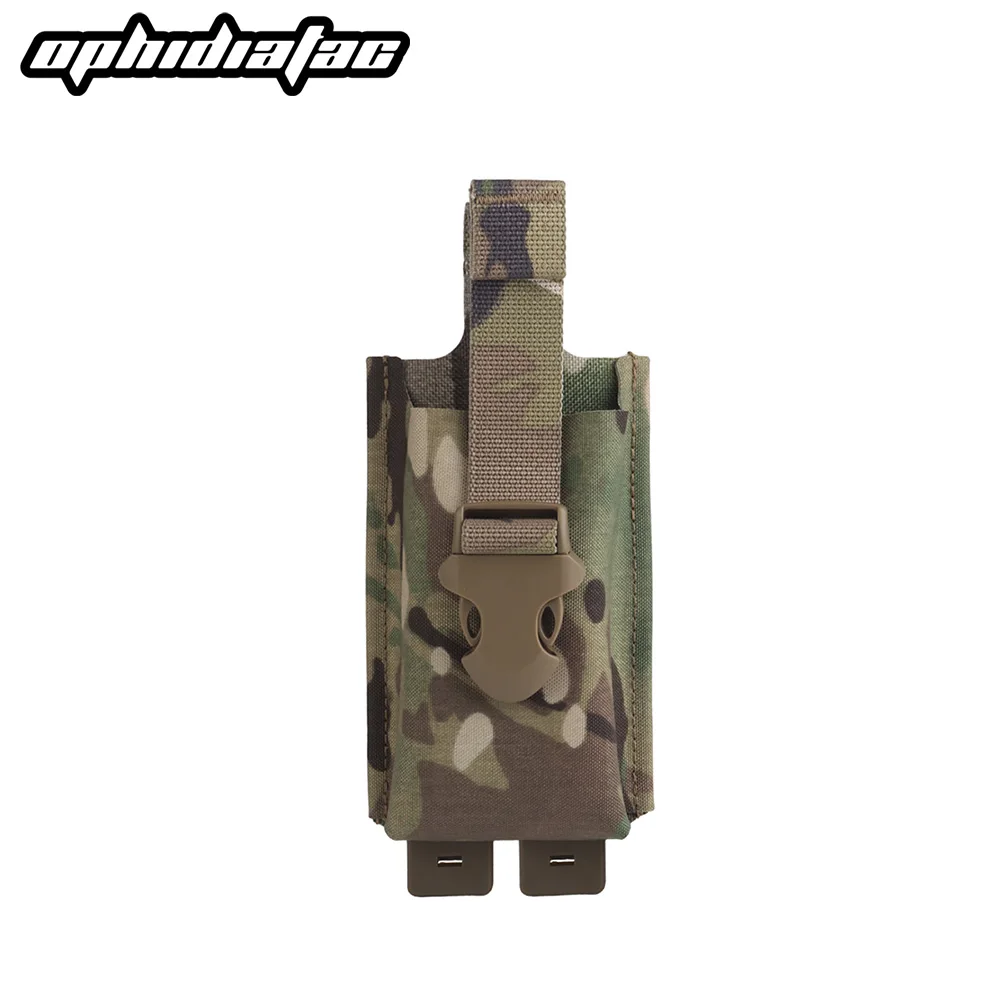 

OPHIDIAN Hunting 5.56 Webbing Single Bullet Mole Pouch System Accessories Waist Bag Holster Hunting Sports CS Equipment