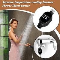 Bath Water Thermometers Real-Time Monitoring Shower Temperature Gauge With LCD Display Measuring Tool For Home Bathroom Nursery