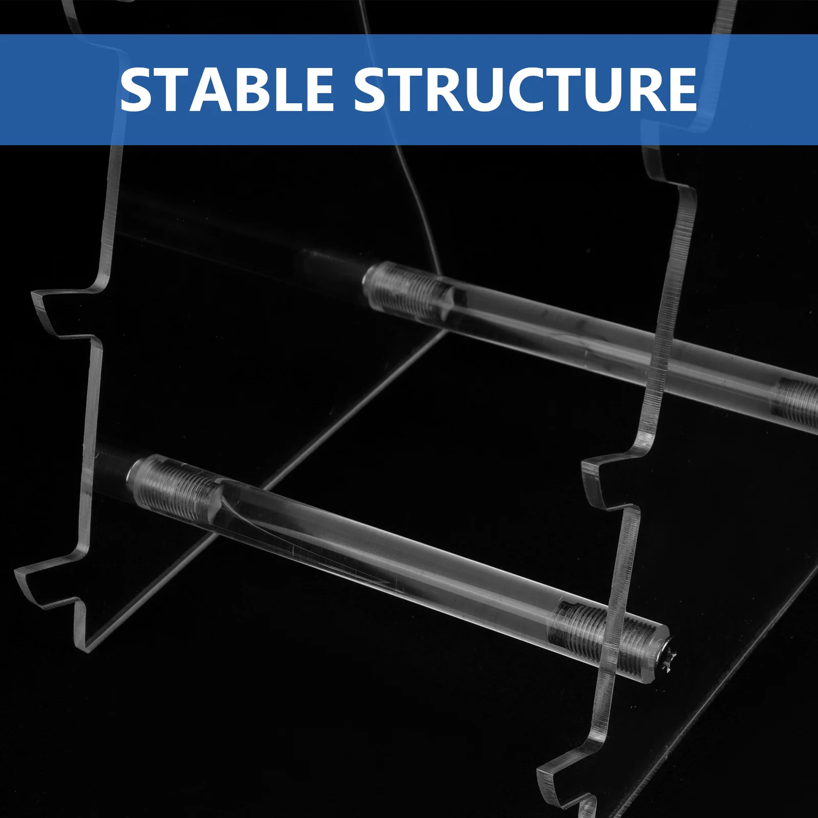 

Acrylic Cutter Holder Kitchen Countertop Storage Rack Clear Fruit Cutter Stand Household Organizer Tool Keeper