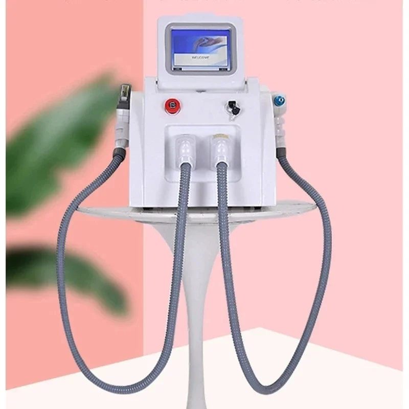 Latest 2in1 Picosecond Tattoo Pigment Removal OPT Laser Pico 2in1 Hair Removal and Tattoo Removal Machine Nd Yag Laser Q Switch