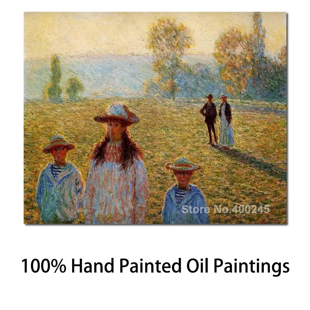 

Canvas Art Online Claude Monet Paintings Landscape at Giverny High Quality Hand Painted