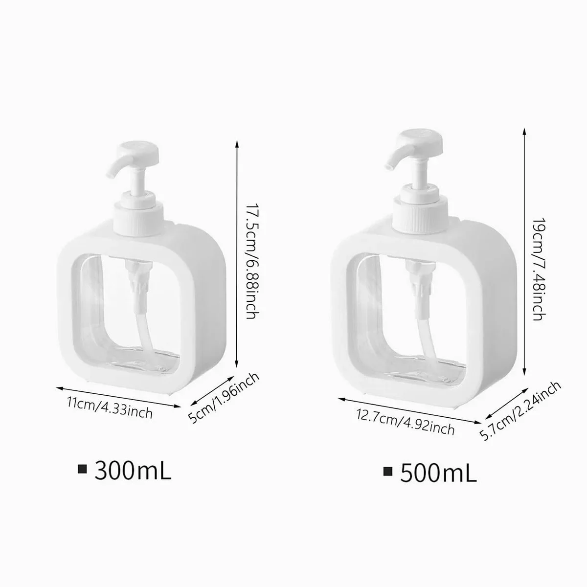 Botella de preparación de desinfectante de manos para baño, botella de preparación vacía, accesorios de baño, artículos para el hogar