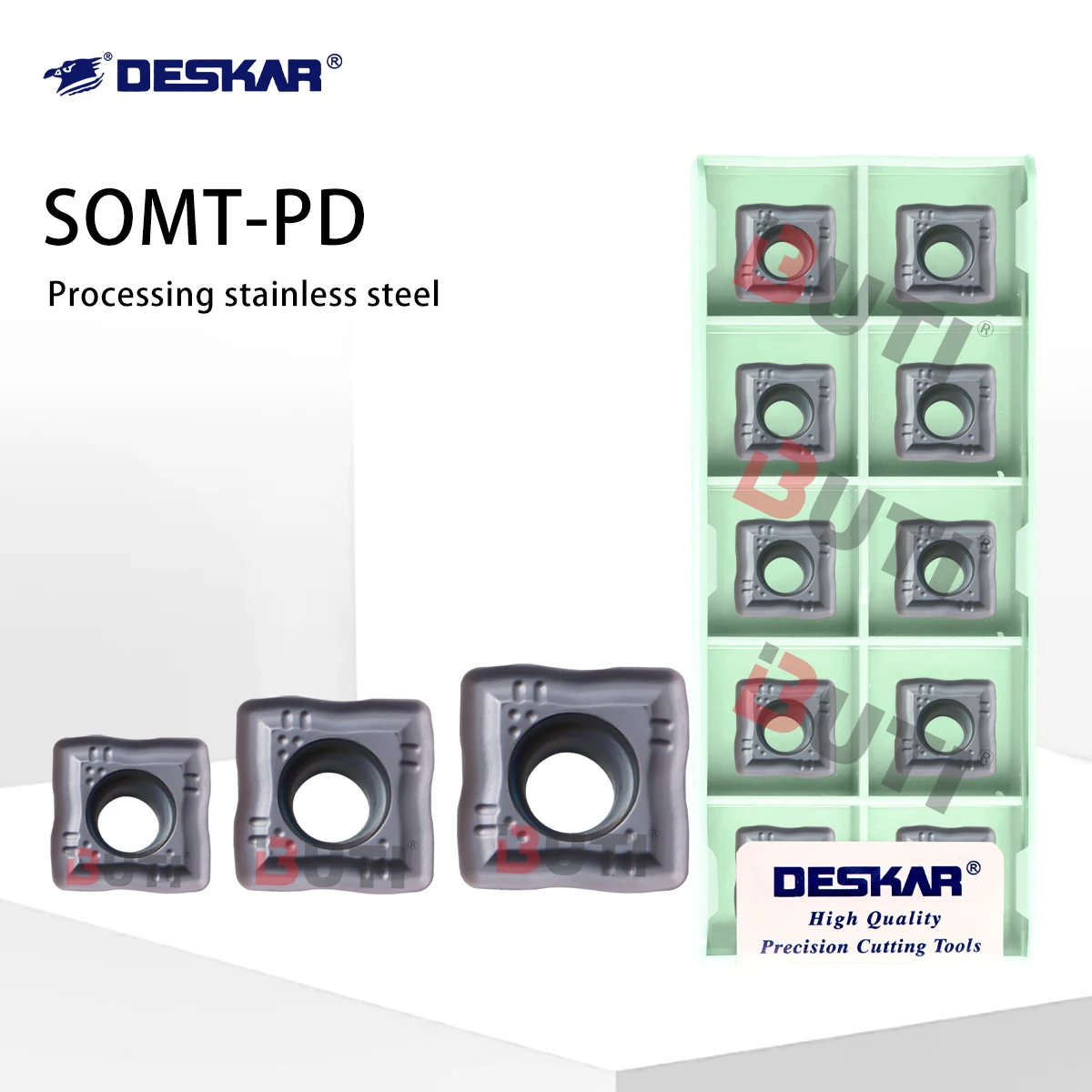 

DESKAR 100% оригинал SOMT050204-PD SOMT060204-PD SOMT07T306 SOMT08T306-PD LF6018S Токарный станок с ЧПУ Инструменты U-дрель Серия Лезвия Toolsss
