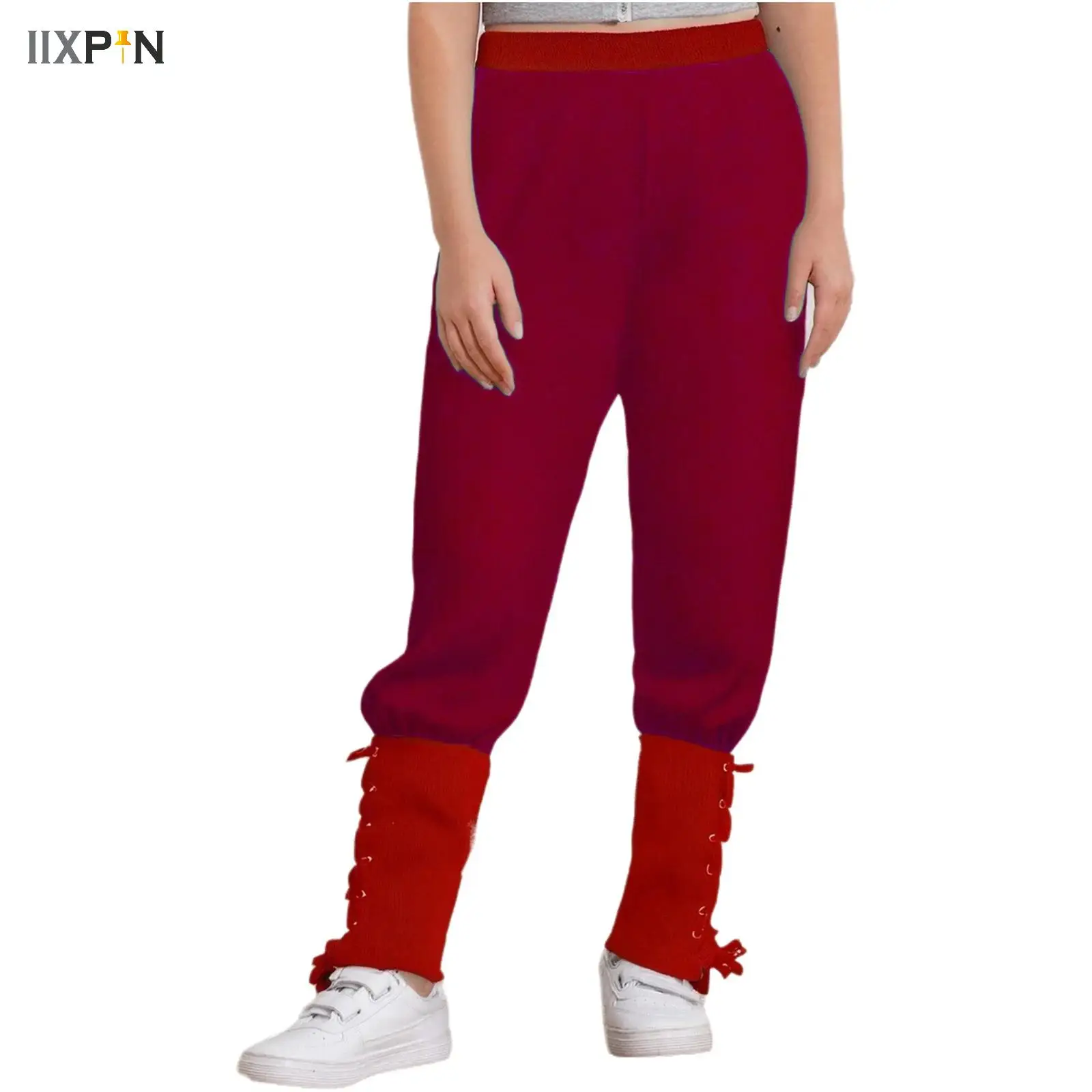 

Boys Medieval Renaissance Ankle Banded Pirate Pants Horseman Knight Costume Loose Leggings Black Navigator Leg Bandage Trousers