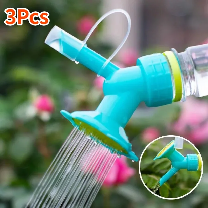 2 In 1 Watering Nozzle Sun Flower Automatic Watering Waterer Gardening Beverage Bottle Succulent Irrigation Tools