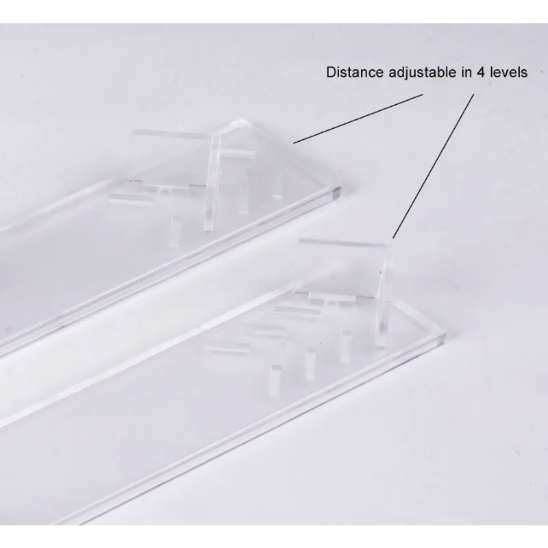 1 st/2 st Helder Acryl Handpistool Display Stand Pistool Rack Houder voor 4 Versnellingen Verstelbare Korte Speelgoed pistool Model Tonen Rack