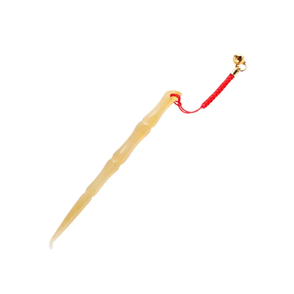 

1Pcs Bamboo Joint Ear Spoon Eco Friendly Wood Material Wear Resistant Corrosion Proof Simple Clean Skid Resistance Accurate Wax