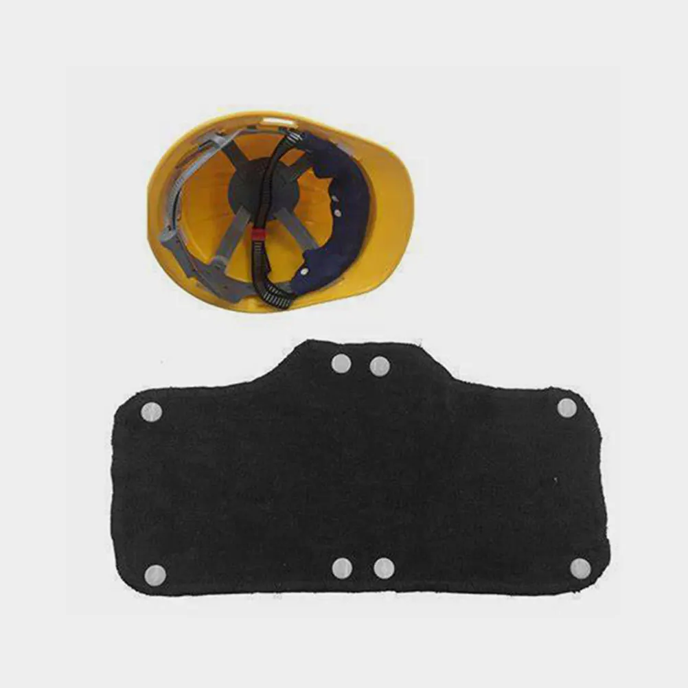 Doublures de bandeau anti-transpiration pour casque rigide, coussin intérieur de sécurité, lavable et respirant, Protection contre la sueur pour les travailleurs de la Construction en plein air, 6 pièces