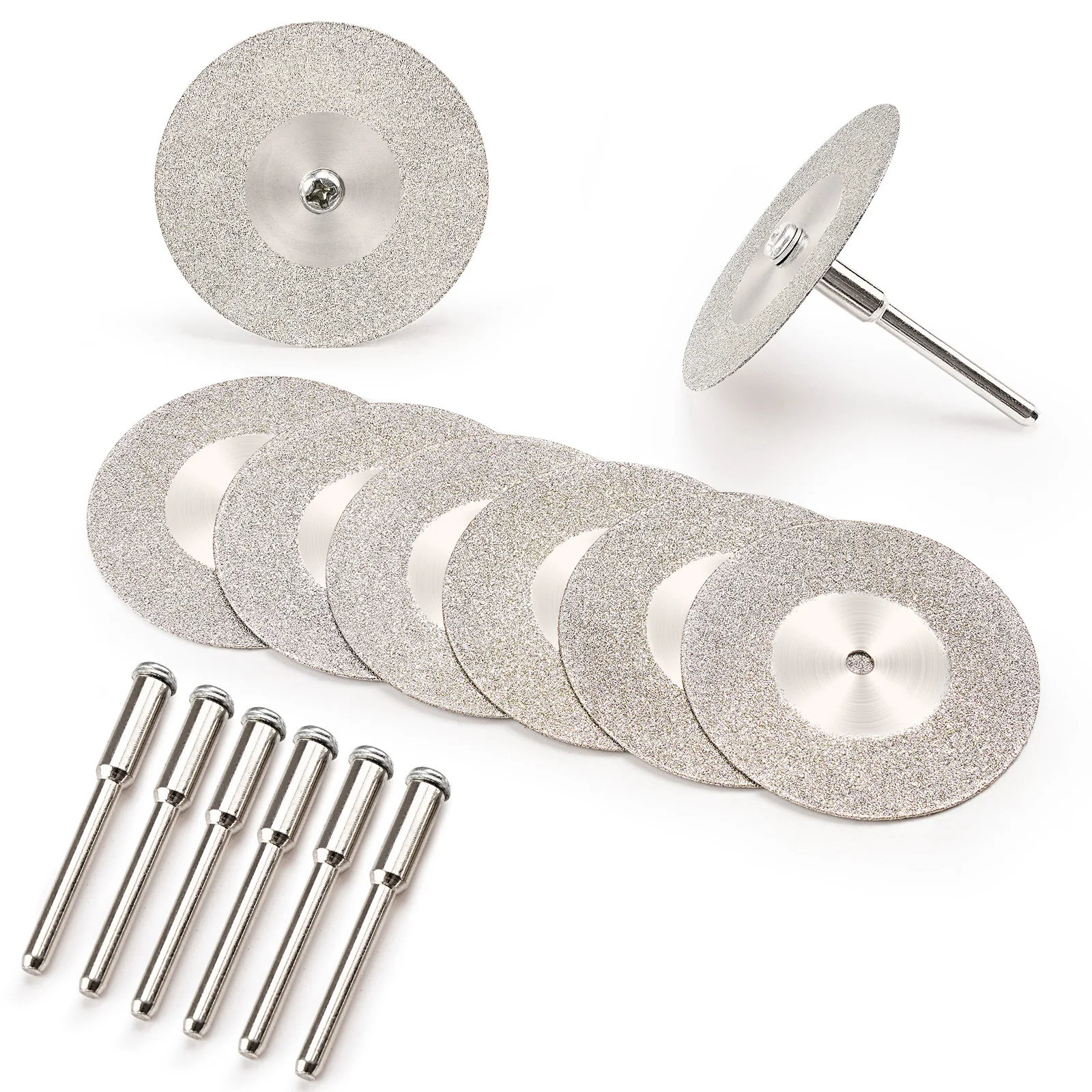 15pcs Diamond Cutting Disc for Dremel Drill Rotary Tool Diamond Grinding Wheel Circular Saw Blade Abrasive Diamond Disc