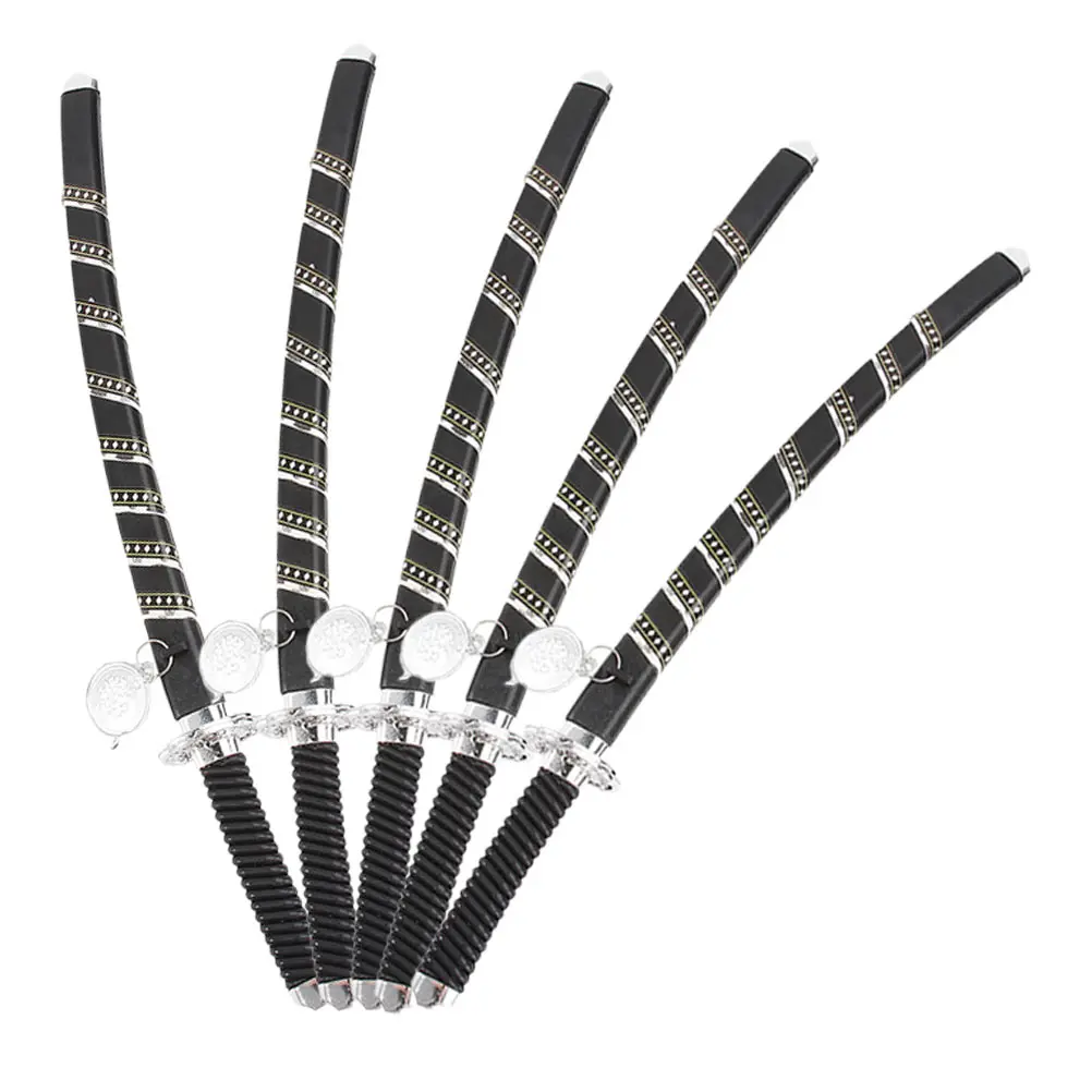 

5pcs Small sword Plastic Swords for Kids Children Toy Props Cosplay Accessories Safe Martial Arts