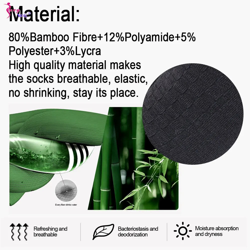 SEXYWG 5Pairs Men's Cotton Socks Low Tube High Quality Casual Breathable Warm Sports Running Crew Socks for Men Soft Sock