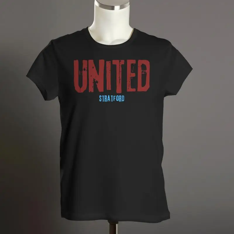 Camiseta UNITED West Stratford Ham Claret Blue East London Cockney