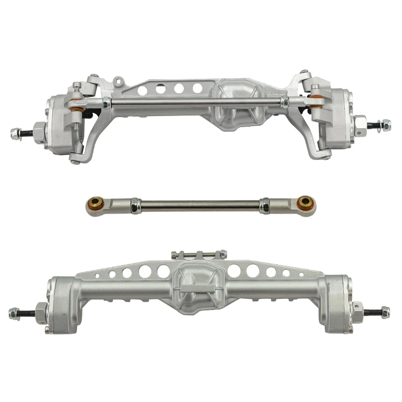 Osiowy Scx10 iii Gladiator Jeep Cj7 Wrangler ulepsza części akcesoria metalowe aluminiowe przednie i tylne osie portalowe nadwozie