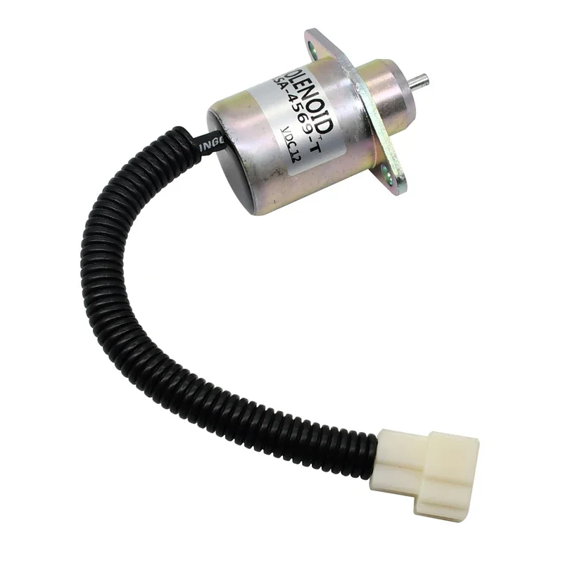 067614-027 12V Fuel Shut Off Solenoid 067614027 Compatible with Upright Lift LX50RT Compatible with Kubota Engine D1105