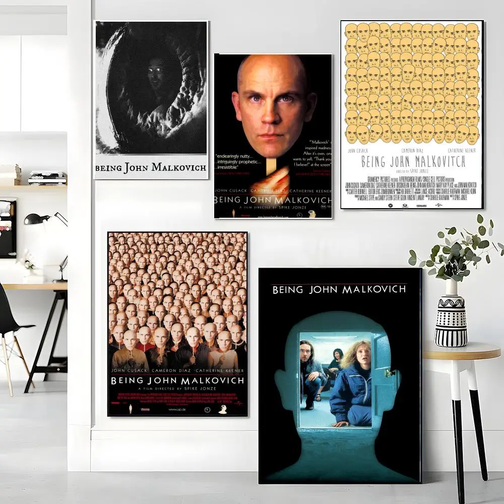 classic movie B-Being John Malkovich-H Painting Calligraphy Artwork for Living Room Bedroom Office Home Decor