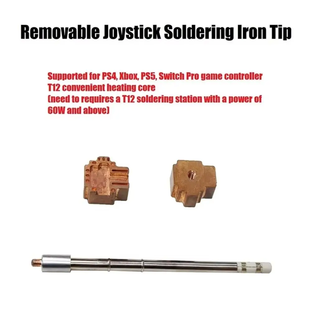 Punta de soldador de Joystick extraíble, removedor de Joystick de consola Universal de 13mm/16mm para PS5/PS4/XBOX/Switch Pro
