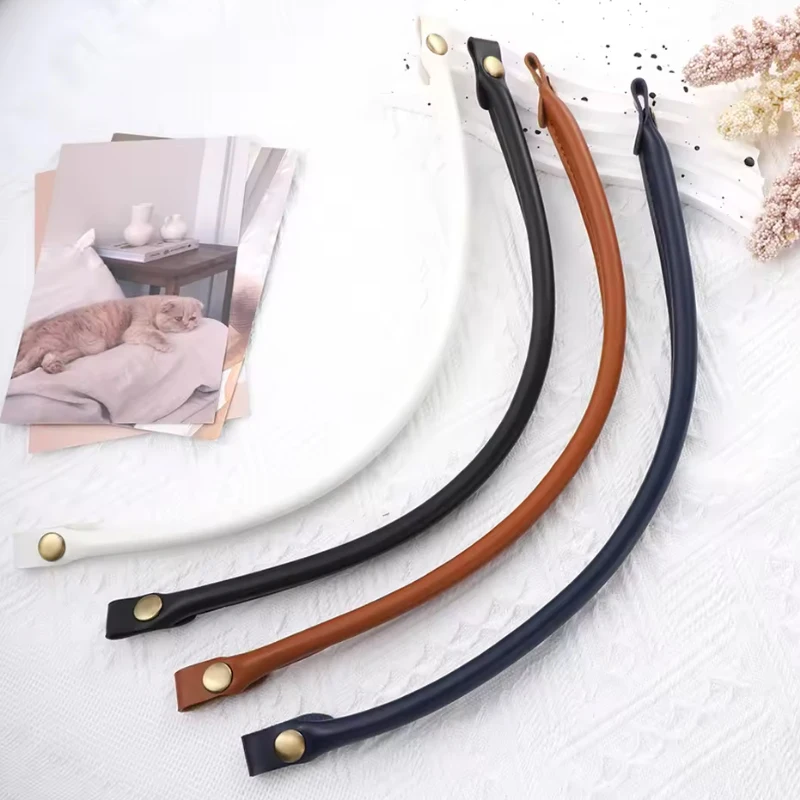 1-5PCS Replacement Detachable PU Leather Bag Handle Strap For Women Shoulder Handbag Purse Accessories