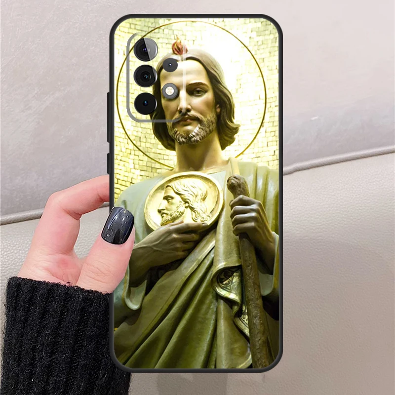 San Judas Tadeo Per Samsung Galaxy A55 A35 A15 A32 A12 A22 A52 A06 A54 A34 A14 A56 A36 A26 A16 A13 A53 Caso
