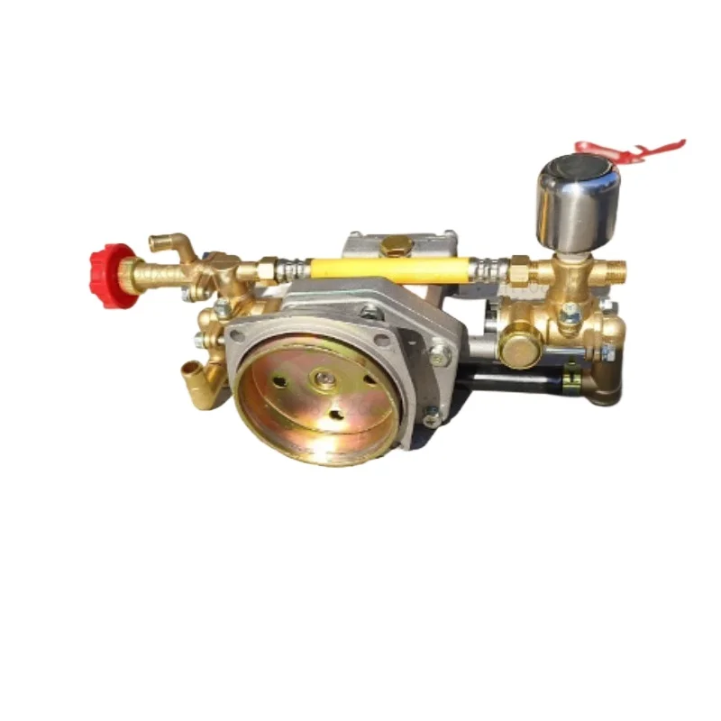 Sprayer Pump for 2-4Stroke Engine Standard Brass Pump with Grease Cup Agricultural Spraying Knapsack Power Pump Head