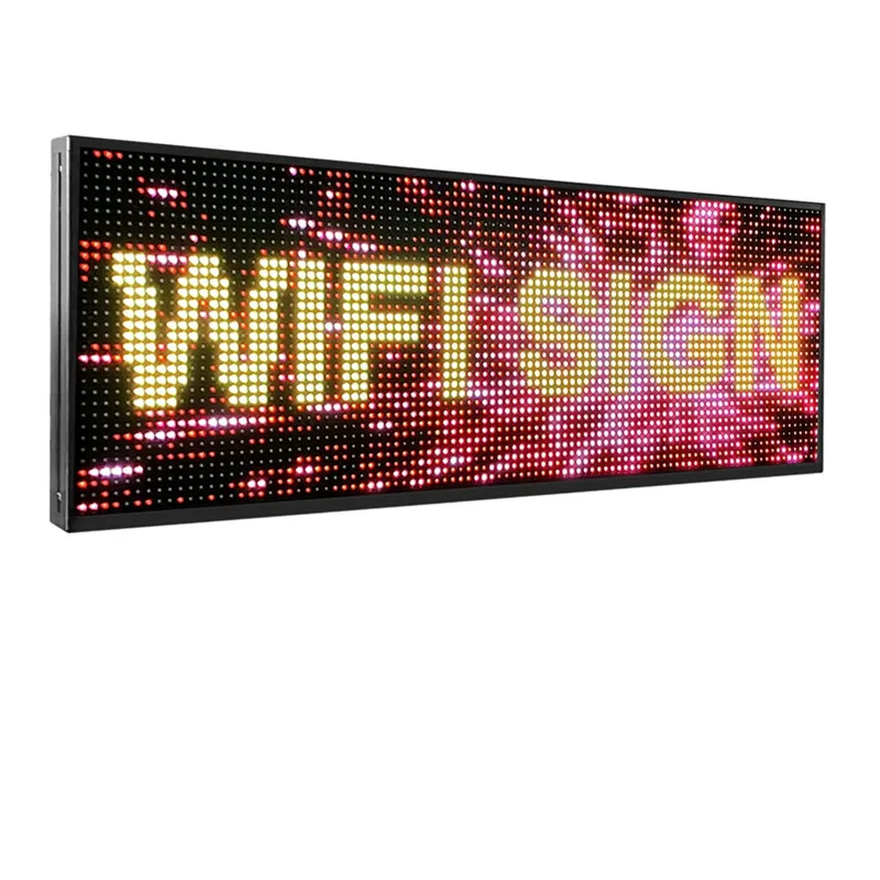 P10 Outdoor WIFI Led Panel Full Color Led Sign 39\