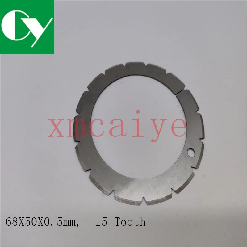 

30 PCS 15 Teeth 68*50*0.5mm Perforation Blade For Horizon Machine Folding Machine