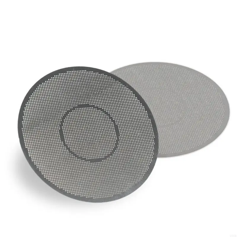 3Pieces Kitchen Espresso Maker Part Stainless Steel Filter Meshs Coffee Filter Disk Water Distribution Net for Brewing