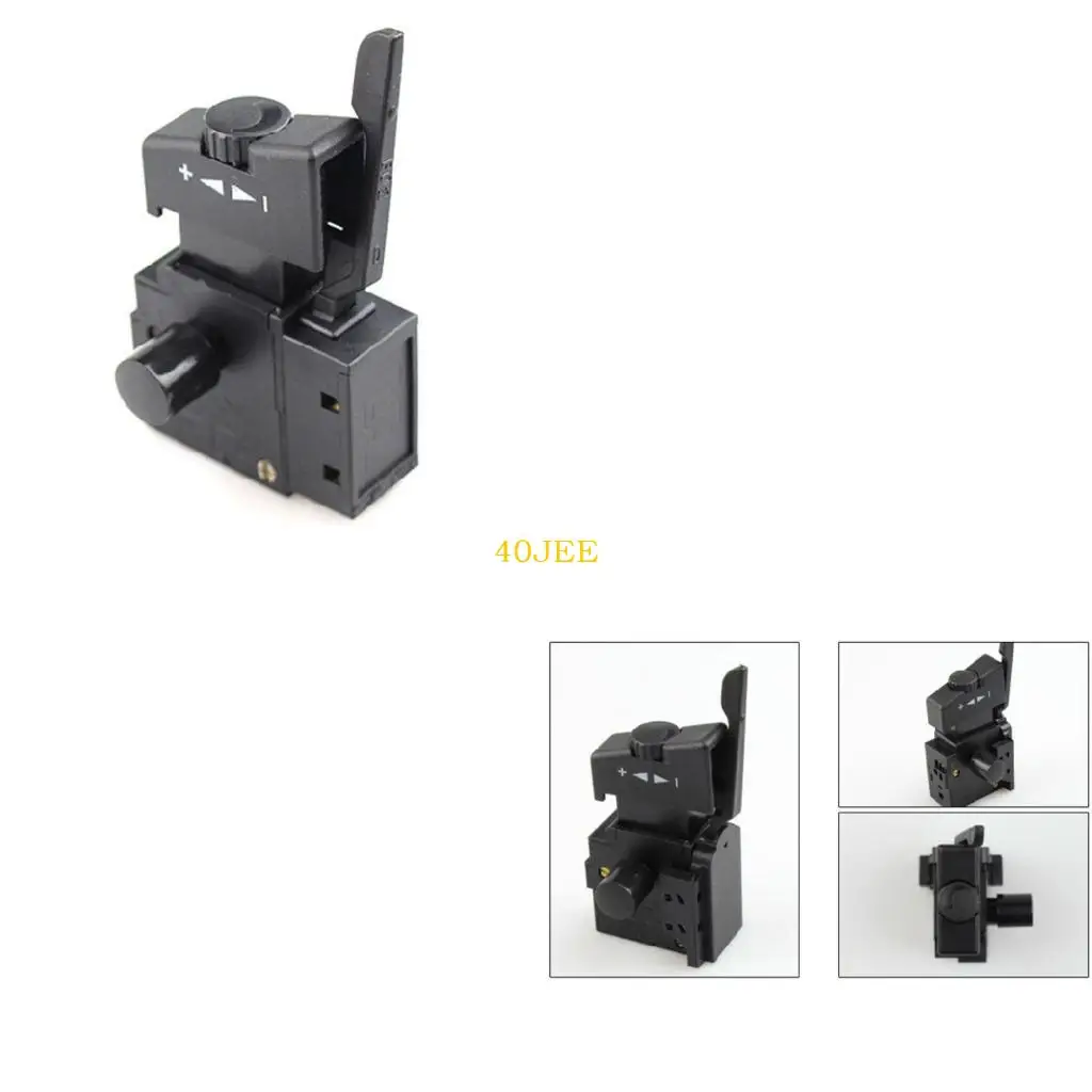 

40JE Trigger Switch FA2-6/1BEK Electric Hand Drill Speed Control Lock on Push Butto