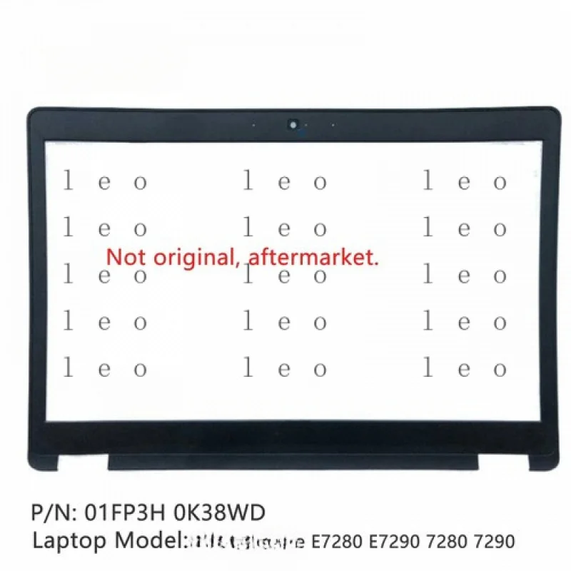 

CC New 01FP3H 0K38WD For Dell Latitude E7280 E7290 7280 7290 LCD Front Bezel Cover