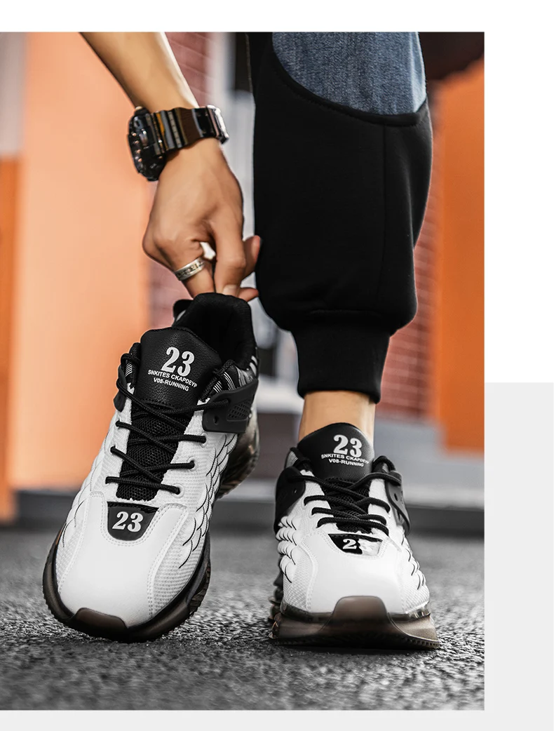 Herren-Freizeitsneaker Frühling Sommer Neue Atmungsaktive Leichte Renn-Outdoor-Laufschuhe Weiche Sohle Verschleißfeste Speed-Sportschuhe – Detail 19