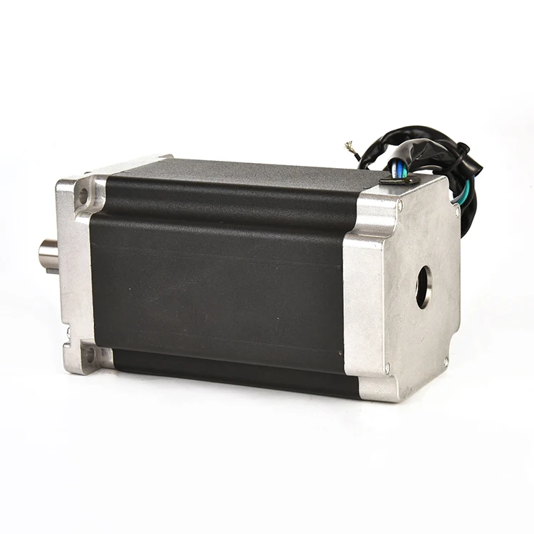 Motor paso a paso híbrido Nema34 bifásico de alto par de 12 Nm con controlador de motor para kits CNC y aplicaciones impulsadas