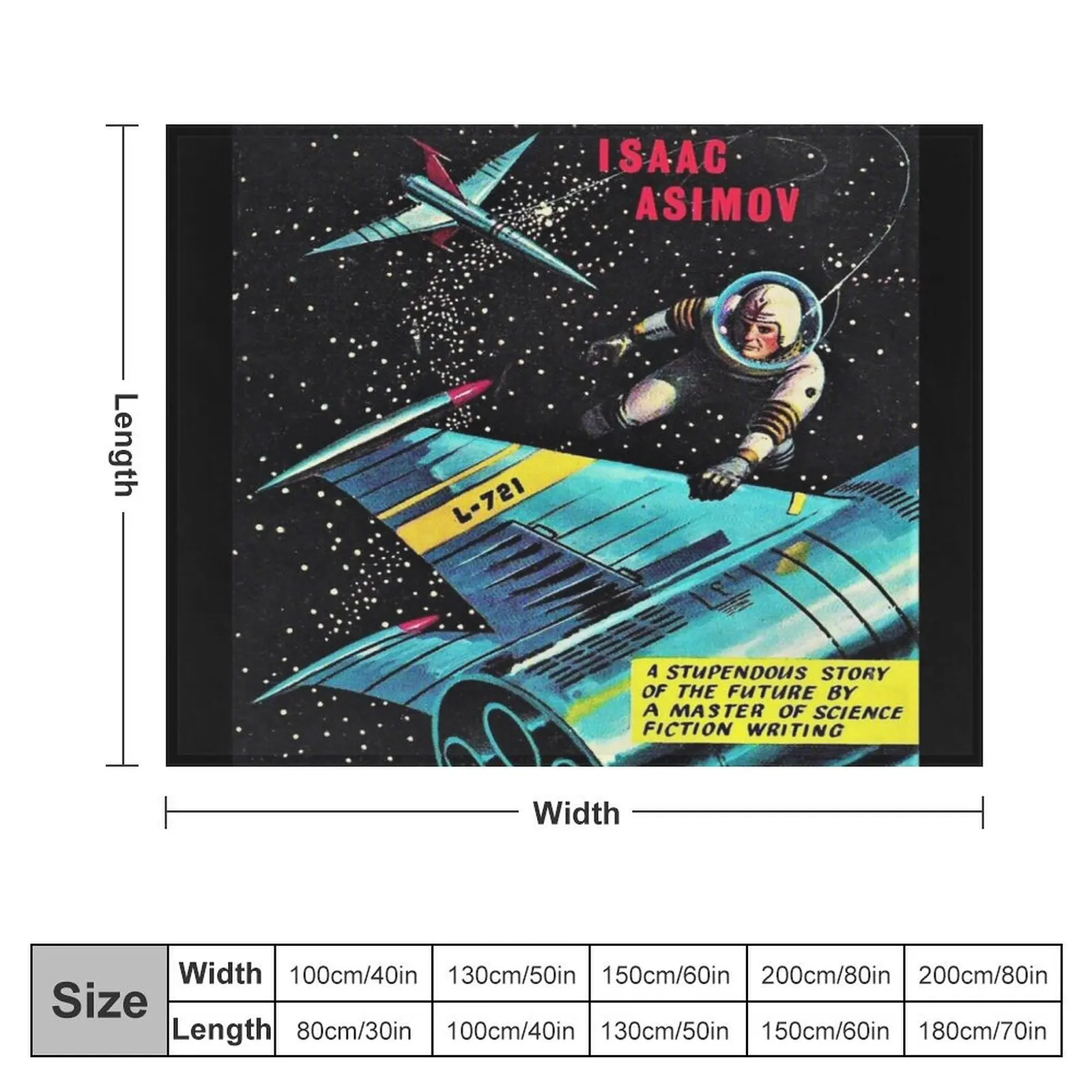 Second Foundation - Isaac Asimov Throw Blanket Soft Beds Blankets For Baby Blankets