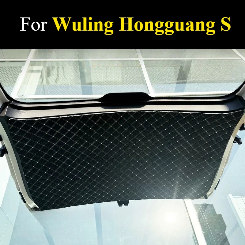 For Wuling Hongguang S Trunk Anti‑Kick Mat Tailgate Anti‑Collision Anti‑Scratch Protective Pad Custom Precise Fit  Accessories