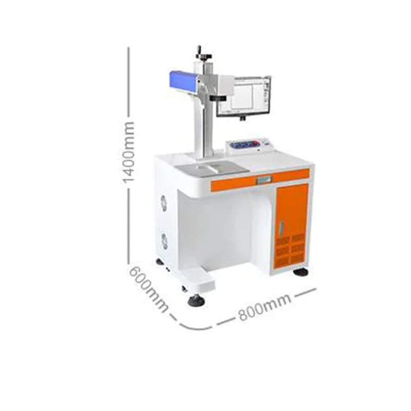 New Electric Laser Engraving Machine Optical Fiber Laser Marking Machine Stainless Steel UV Fully Automatic Laser Marking Metal
