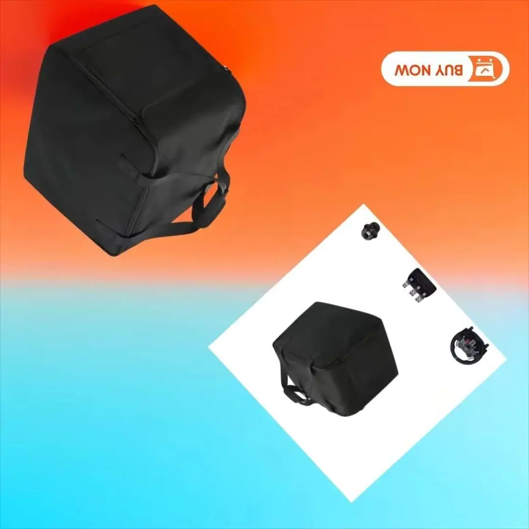 Black Carrying Case Bag For Logitech G29 Racing Steering Wheel +Brake Pedal + Gear Shift Portable Storage Bag