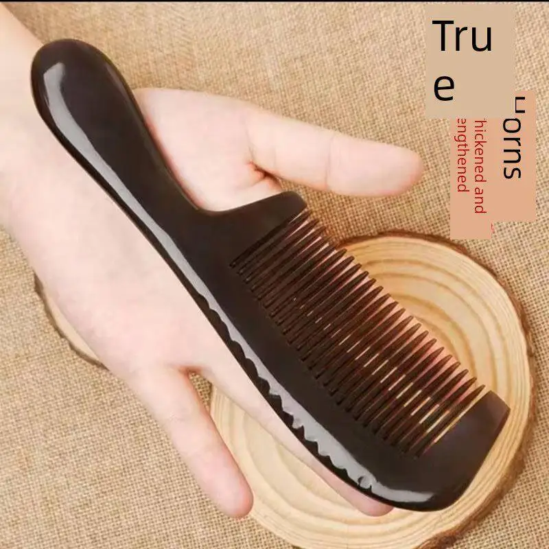 

Thickened Bull Tendon Comb Head Massage Meridian Comb Household Durable Anti-Static Unisex Straight Hair Health Care